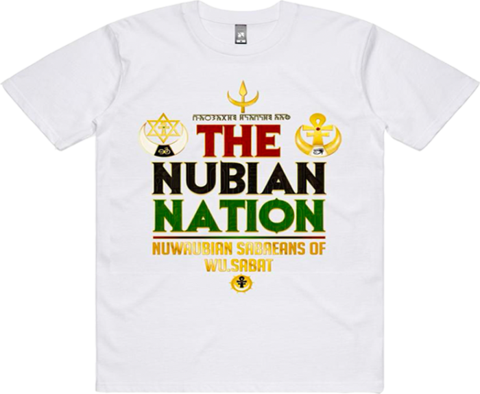 The Nubian Nation T-Shirt White